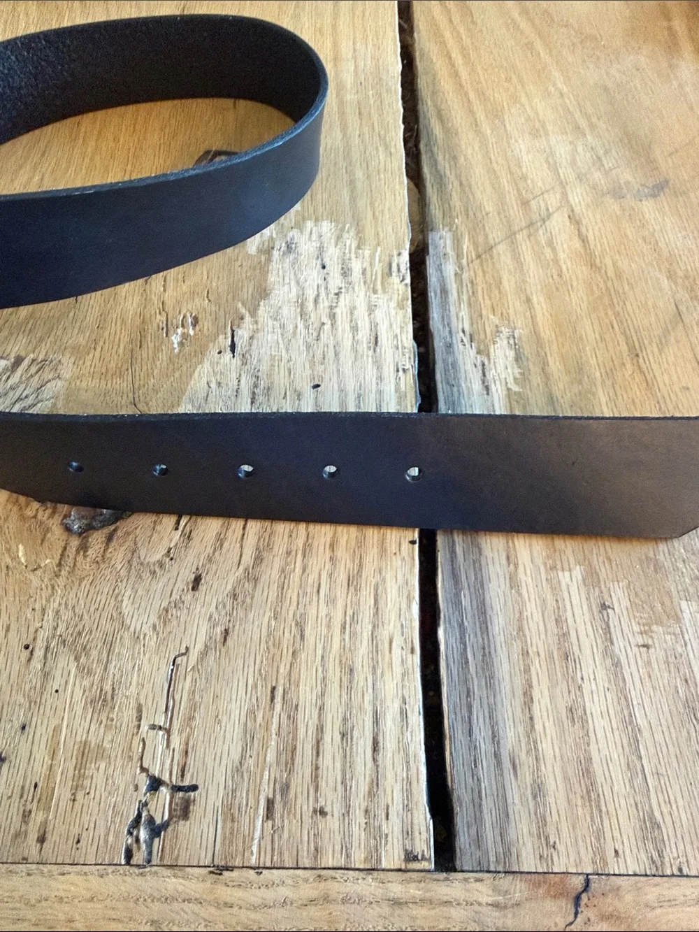 Banana Republic NWT Leather belt with brass buckle